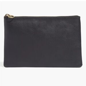 Madewell Leather Pouch Clutch